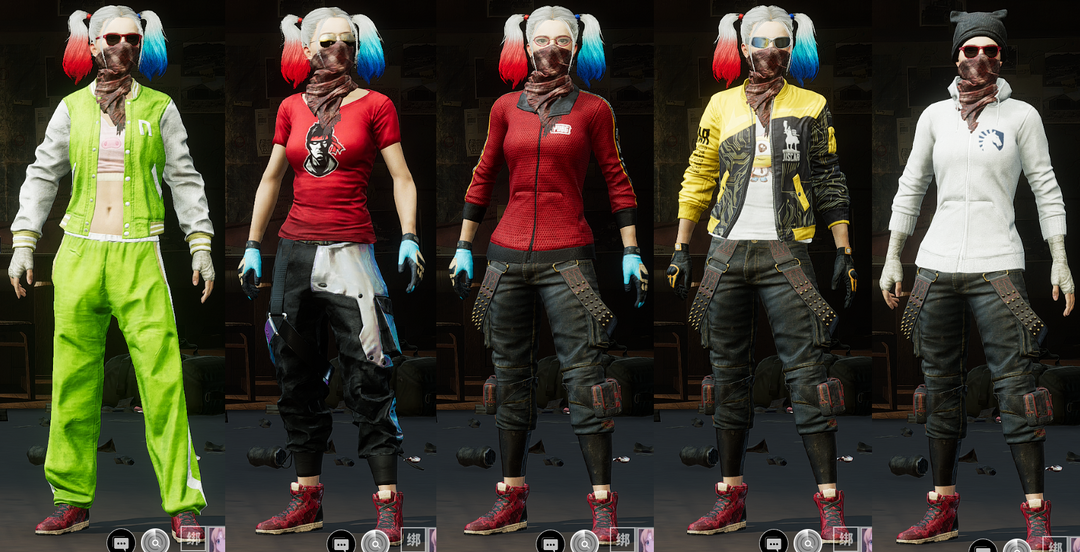 柏林裤虎牙夹克t红鞋面马尾显卡金银全套鲨鱼闪电⑧大炮⑩m4