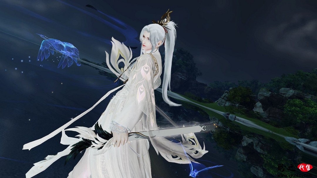 85太白成男双特效主武暗器镇派白鹿雪凤魅力34