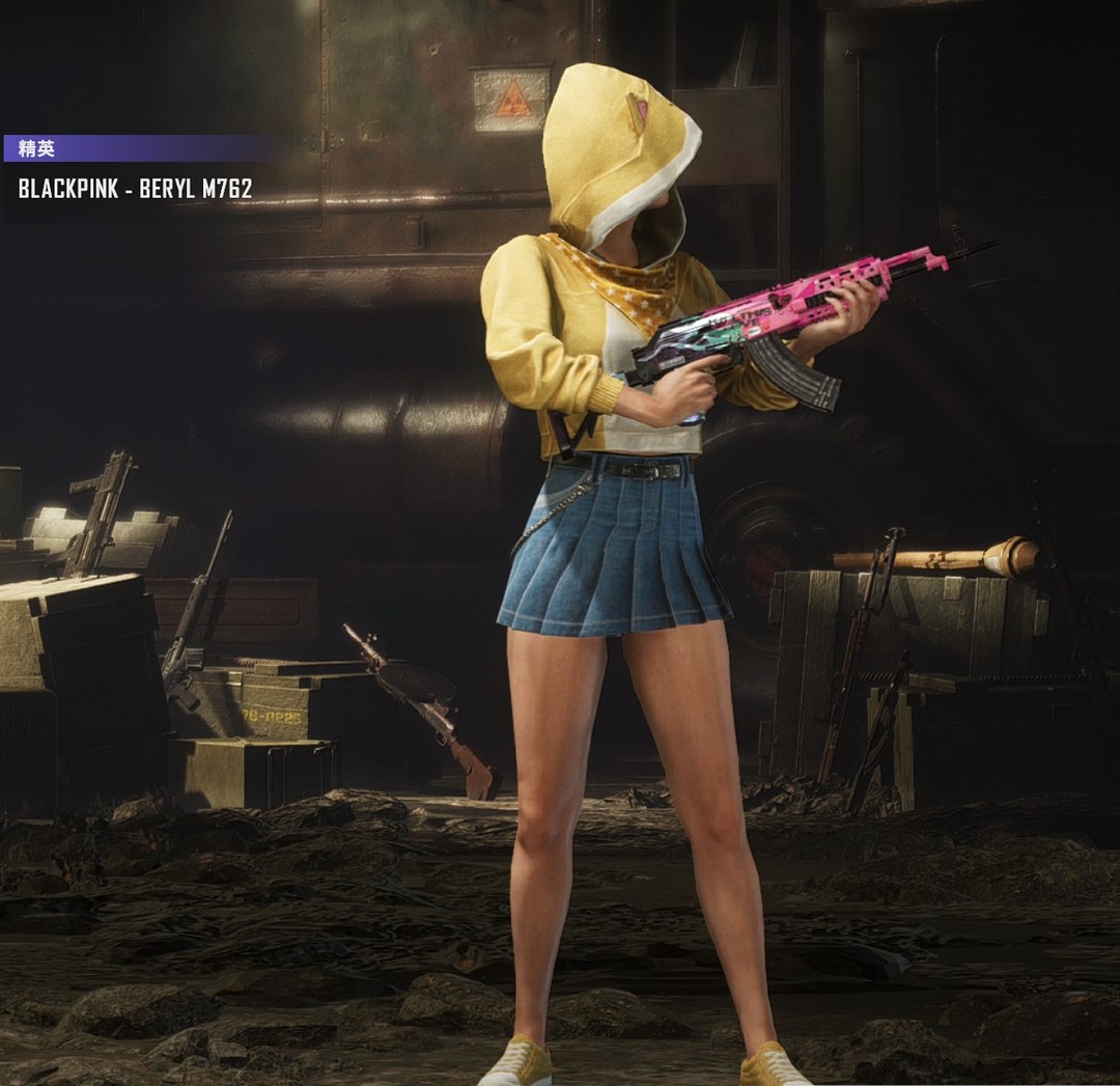 女团m762必争m4百变ak曼提柯尔大炮蜜吻m24柴犬帮套装