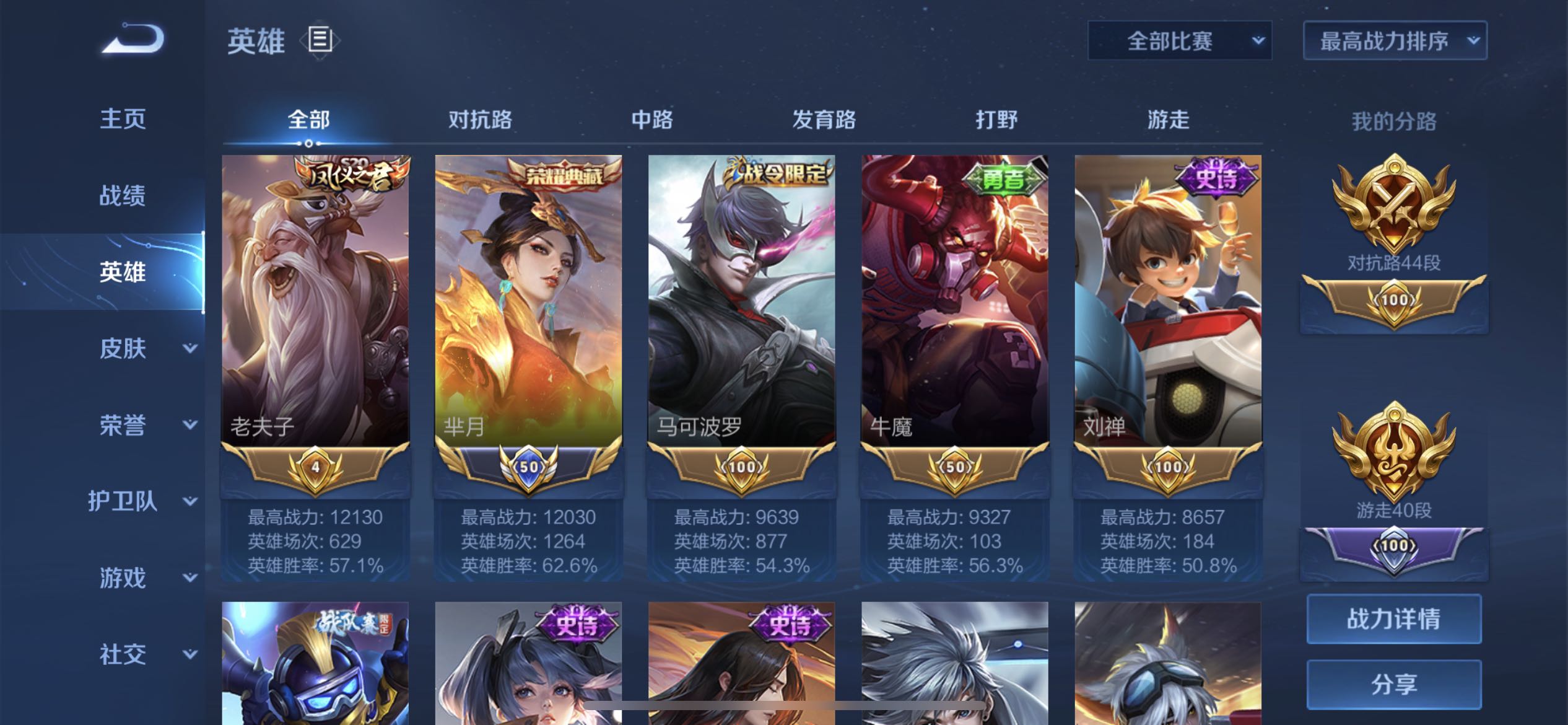 2老夫子16金标 此王者荣耀账号已出租60次帐号出租-租号玩