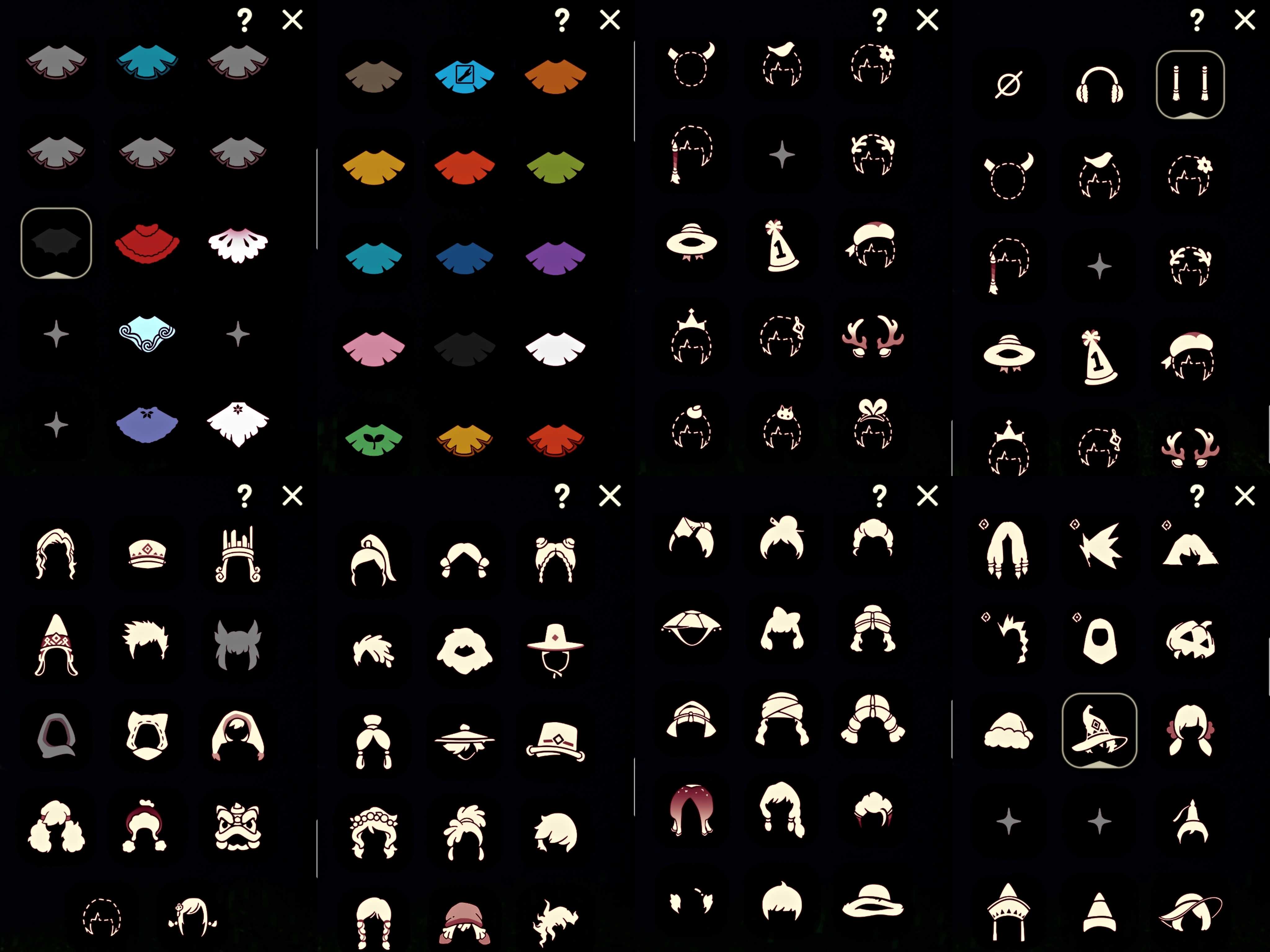 十季白枭魔法耳坠·乌师蝙蝠绊爱鹿角雨伞阿努比斯玫瑰武士裤此光遇