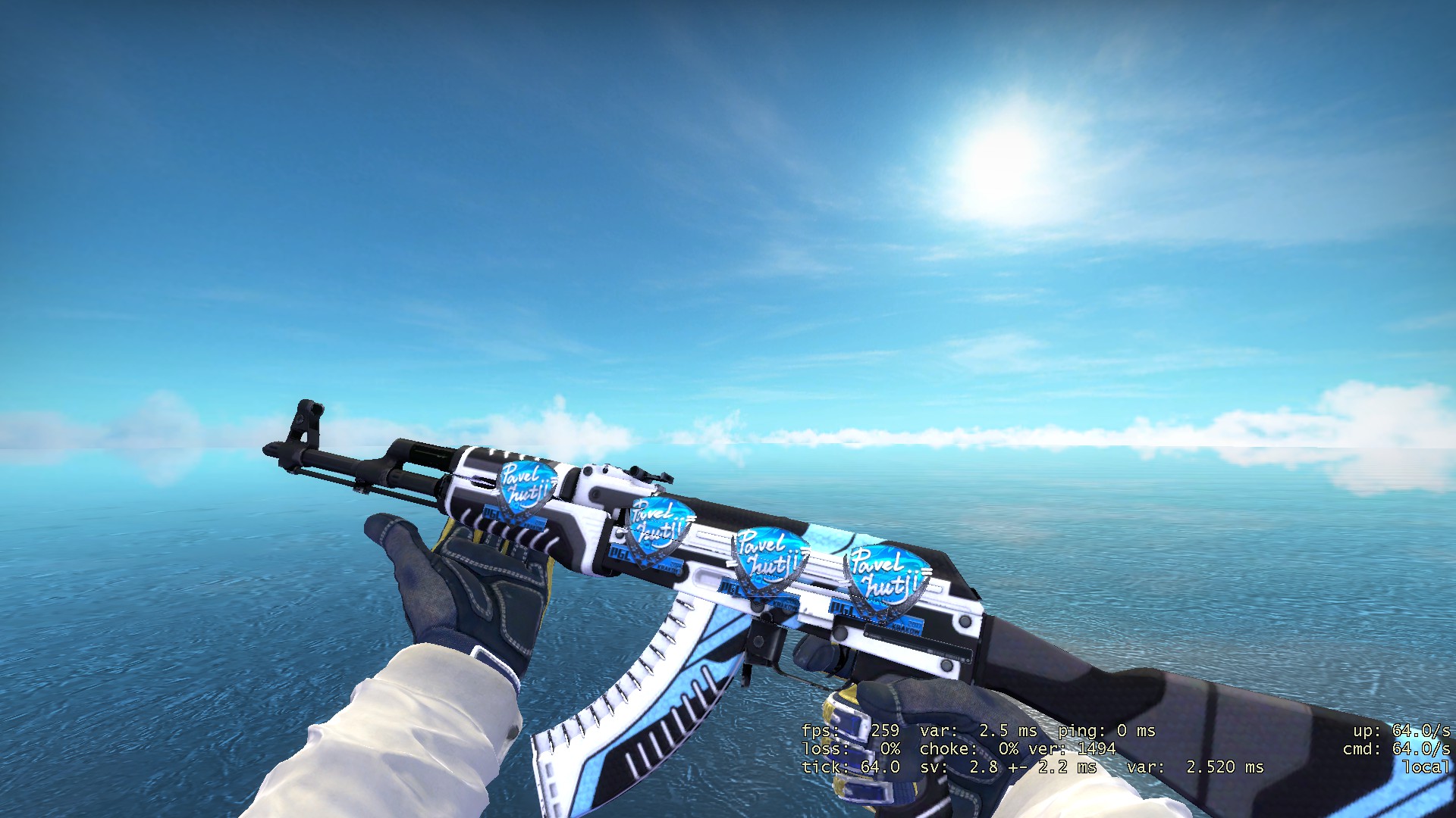 可完美5e82黑珍珠爪一线特工手套火神,印花集全套,全皮肤此csgo账号