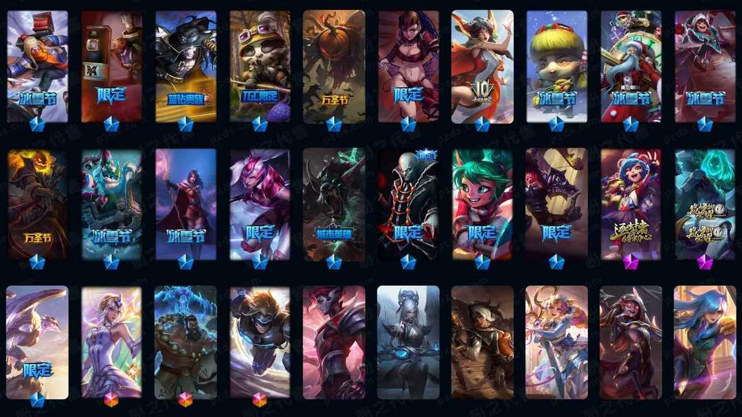 艾欧尼亚985p原皮可排82龙猴十周年霞一代卡莎永恩剑圣青钢影ez至臻