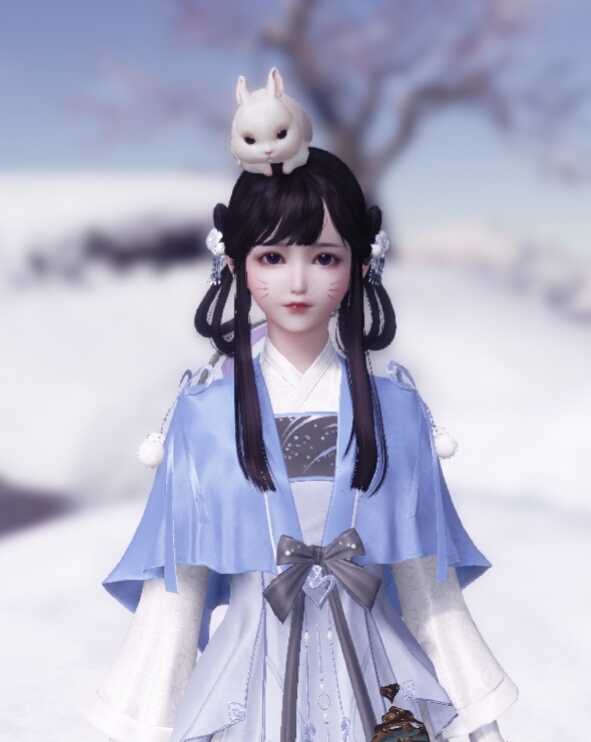 2.2少女萌太白,两套时装