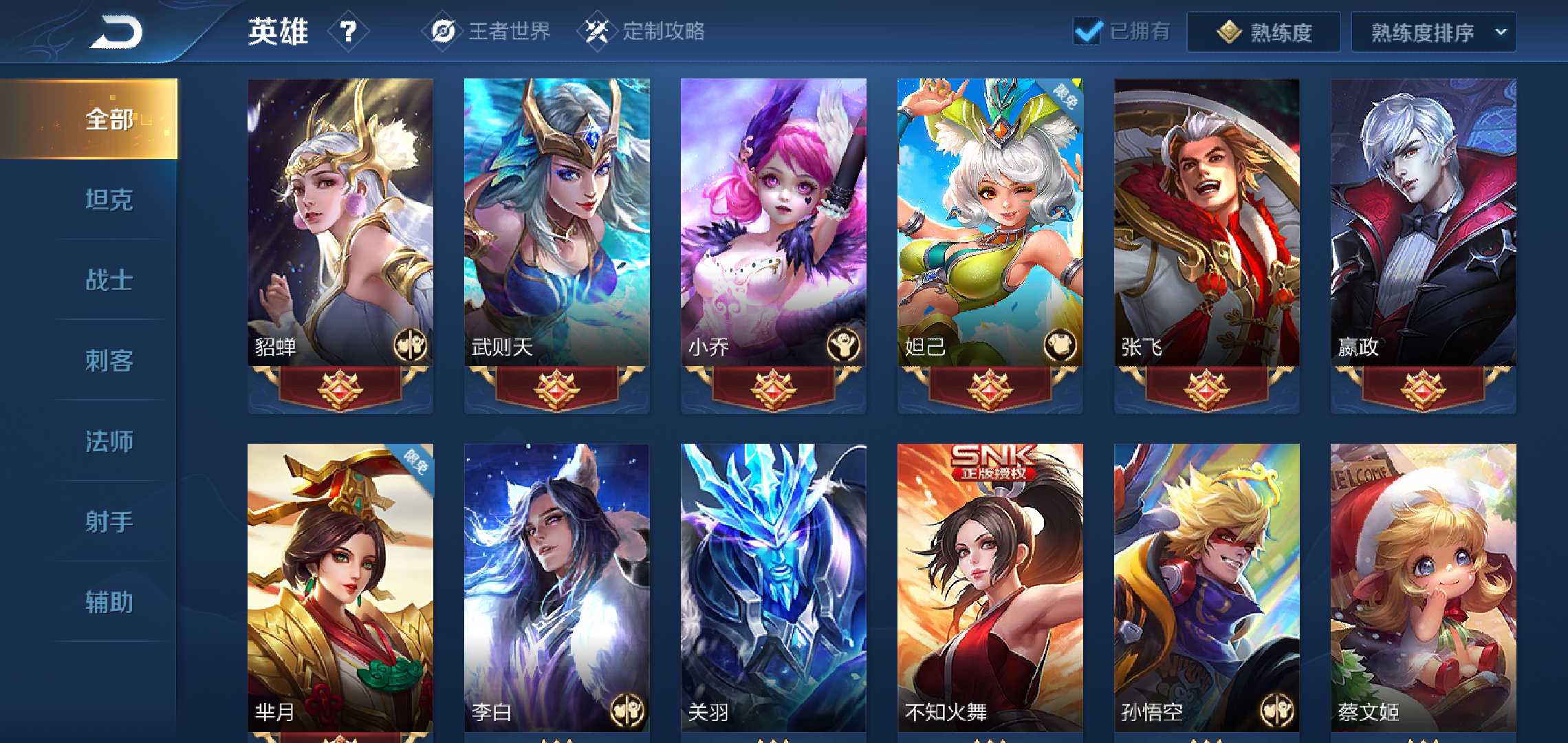 v8全英雄满铭文6荣耀水晶幽冥火金貂蝉206皮肤全限定极品号_王者荣耀