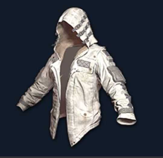 白色游骑兵绝版风衣又称狩猎者风衣求大老板租多枪械皮肤带