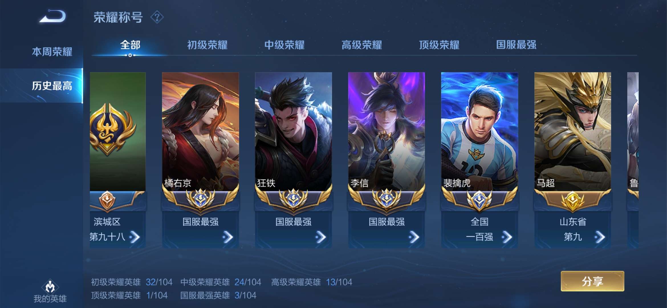 下丹前必须看描述上在榜银牌对抗路/历史四国服橘子狂铁李信老虎