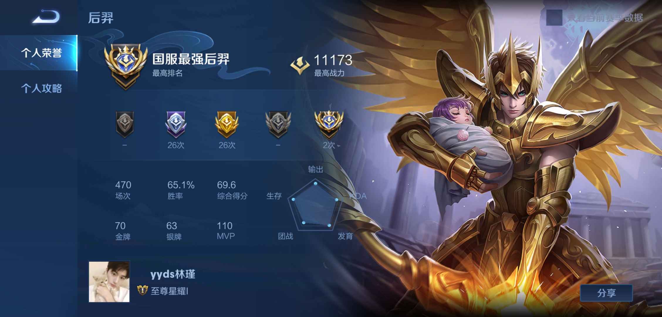 下单私聊号主协助|v10满典藏382皮历史国服李信后羿高胜率