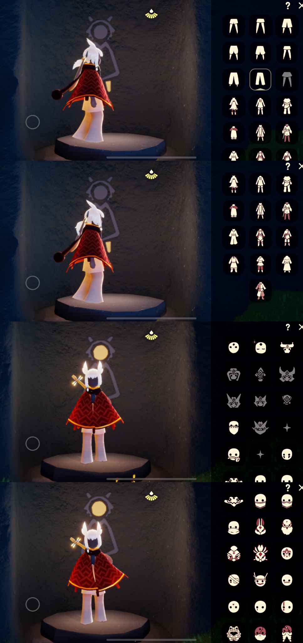 破晓季卡7815七季●白枭73锅盔头正太围巾茶几73秋千猫猫头