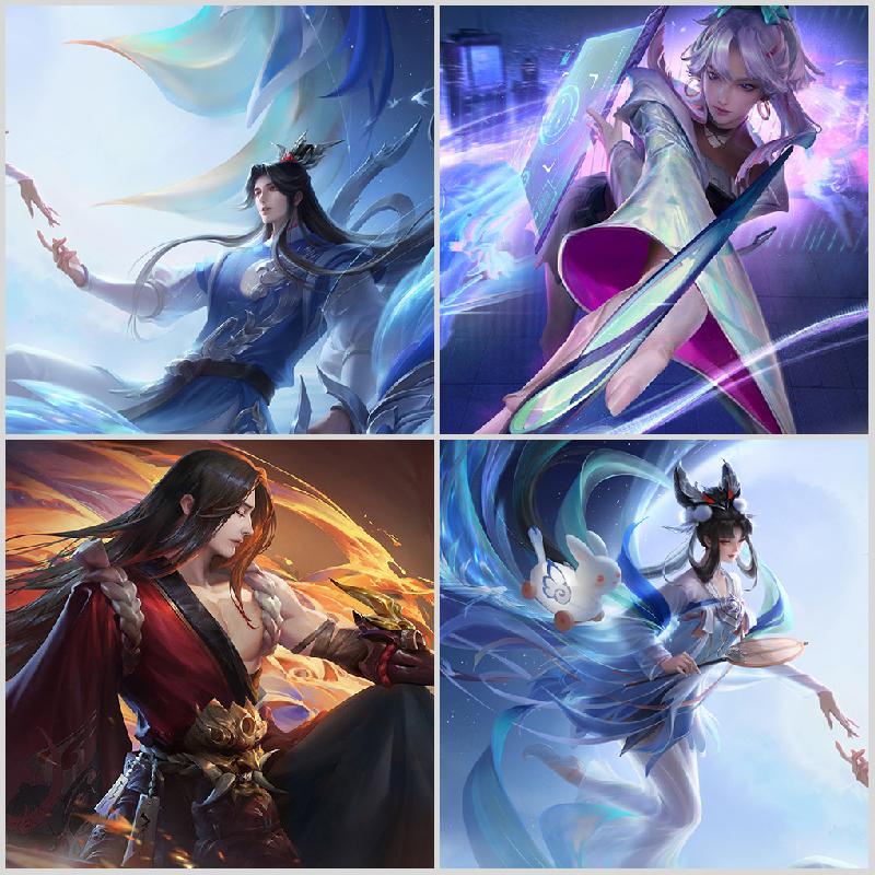 v7鸣剑曳影凤求凰炽阳神光天狼绘梦者绛天战甲魅语晚萤修罗此王者荣耀