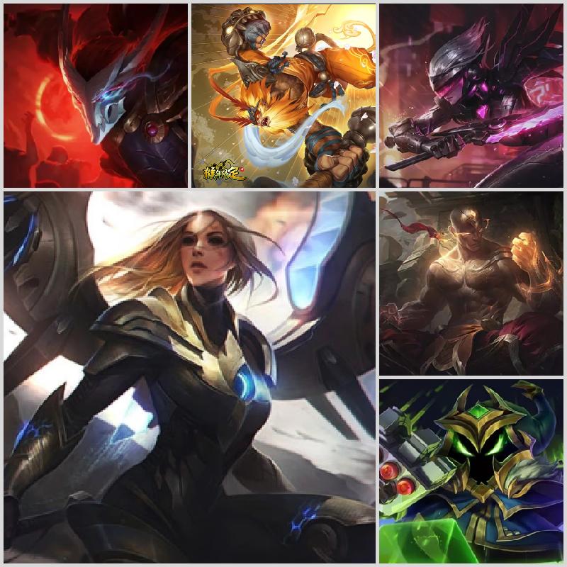 318皮￥龙瞎￥周年诺手￥ig签名套￥90限定￥全源计划