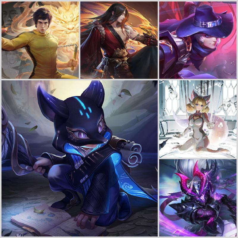 【超值百皮限定】73凤求凰77一念神魔7715天魔缭乱7815