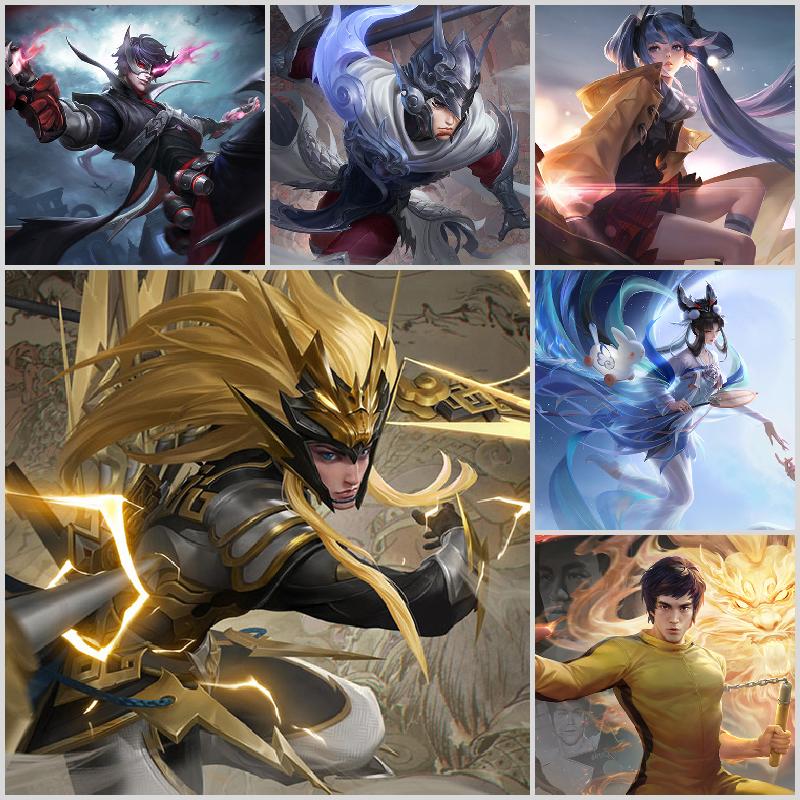 禁言か172皮肤82零号赤焰炽阳神光一念什神魔云鹰飞将白虎志等此