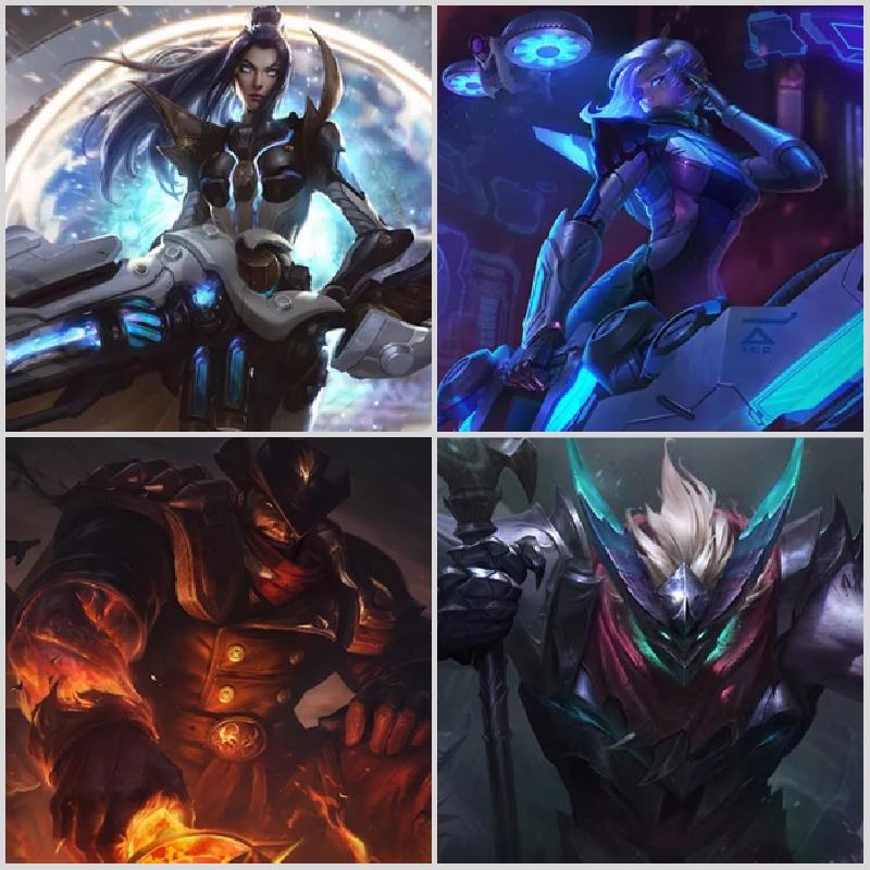 91皮肤|ig卡莎|dwg烬|年限金克丝|武装战姬