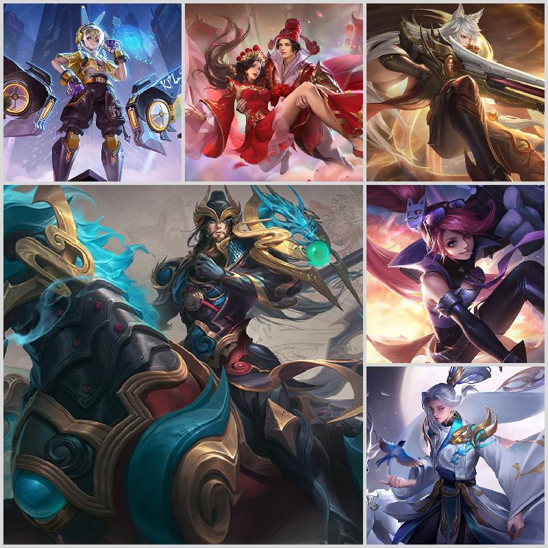 【v10 334皮】v10340皮肤 零号赤焰 雷霆8此王者荣耀账号已出租50次