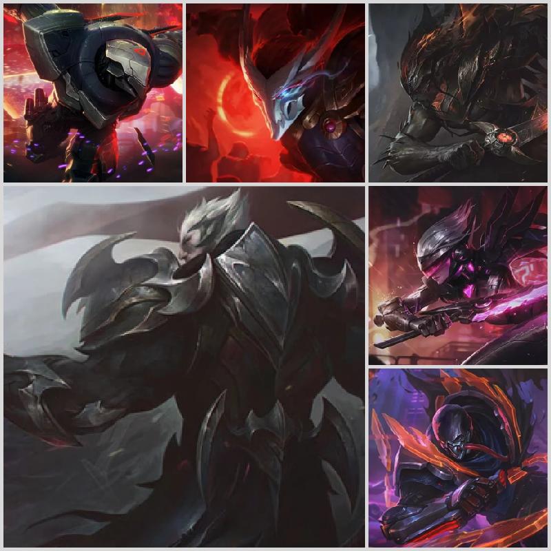 至臻系列 双神王 黑暗亚索灵魂亚索至臻亚索 永恩战争