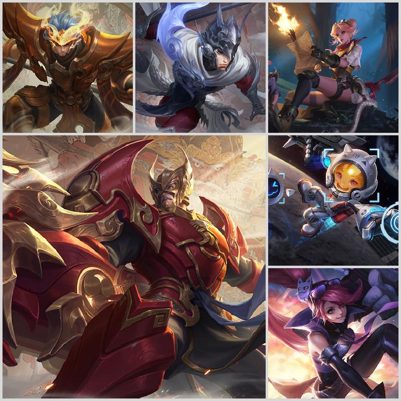 小国标李白韩信多野标打野80段千强王者鼠年全套此王者荣耀账号已出租