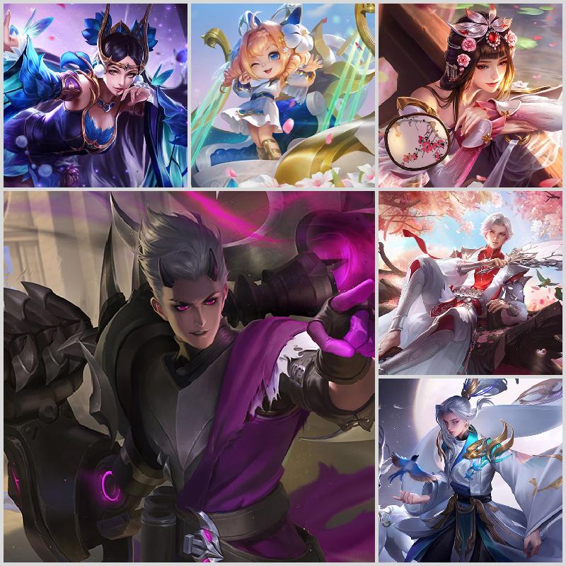 【v8 162皮】贵族8凤求凰 末日机甲 天魔撩乱此王者荣耀账号已出租50