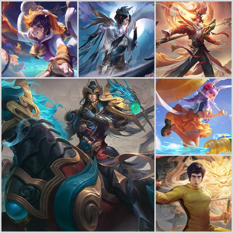 鸣剑鬼影72天鹅之梦72神魔太华72白虎志五虎上将72此王者荣耀