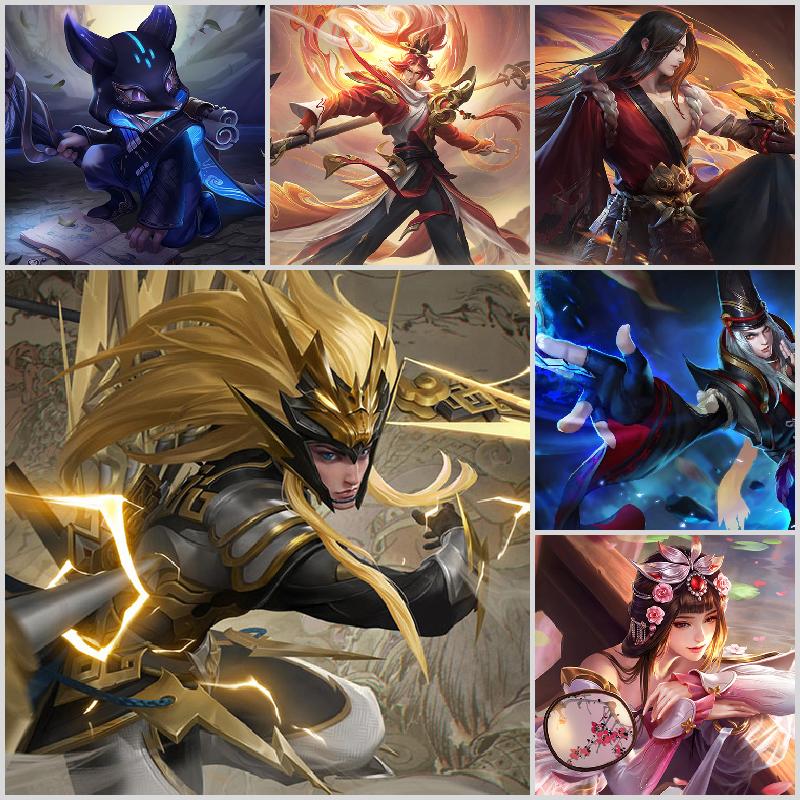 禁言105皮肤零号雷霆幽冥之眼神威飞衡末日机甲孙尚香此王者荣耀账号