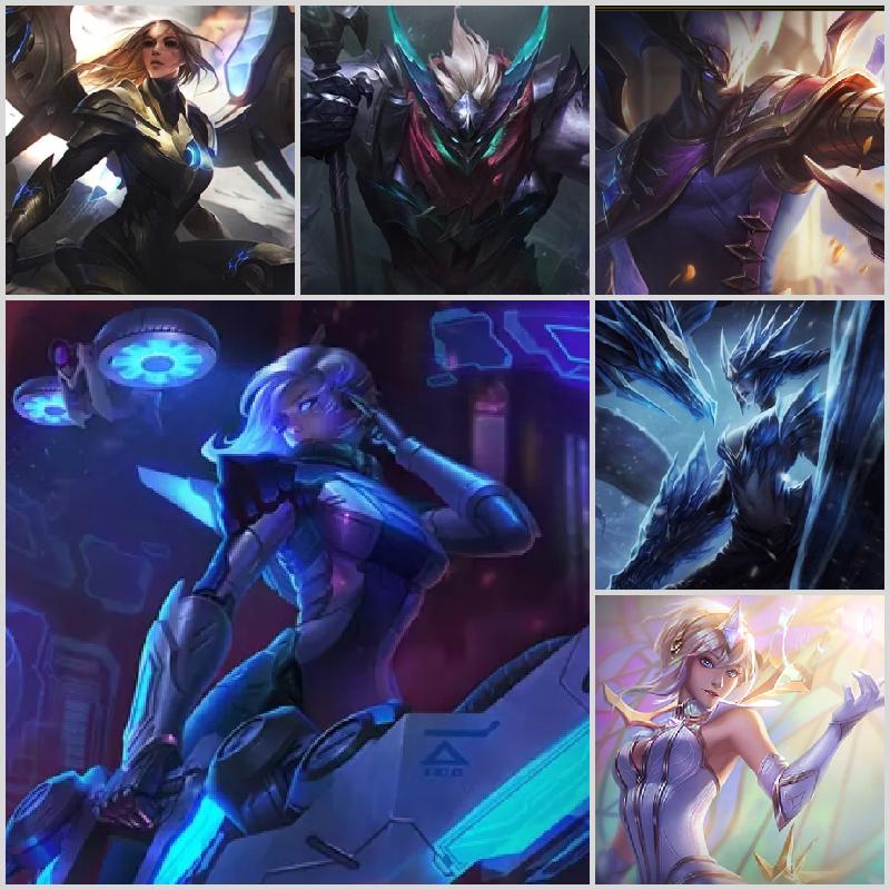 【可排位】祖安黄金二 全英雄 vn至臻 血羽凤凰 黯焰双魂