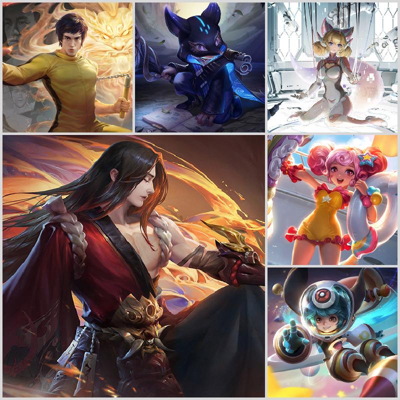 【86皮】直接上-白虎志天魔缭乱一念神魔黄金狮子座此王者荣耀账号已