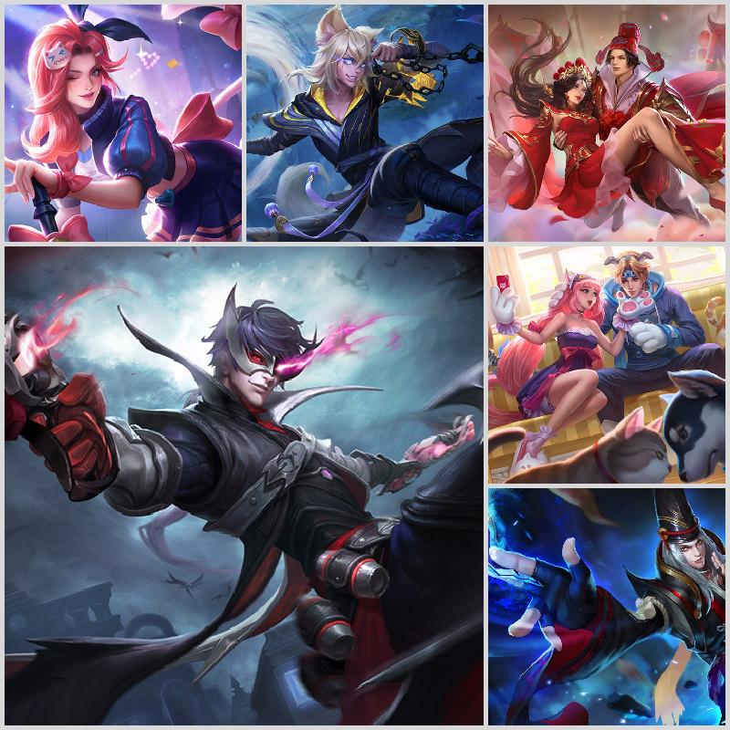 【v6 144皮】杀手不太冷逐梦之影飞衡凤求凰至尊宝此王者荣耀账号已