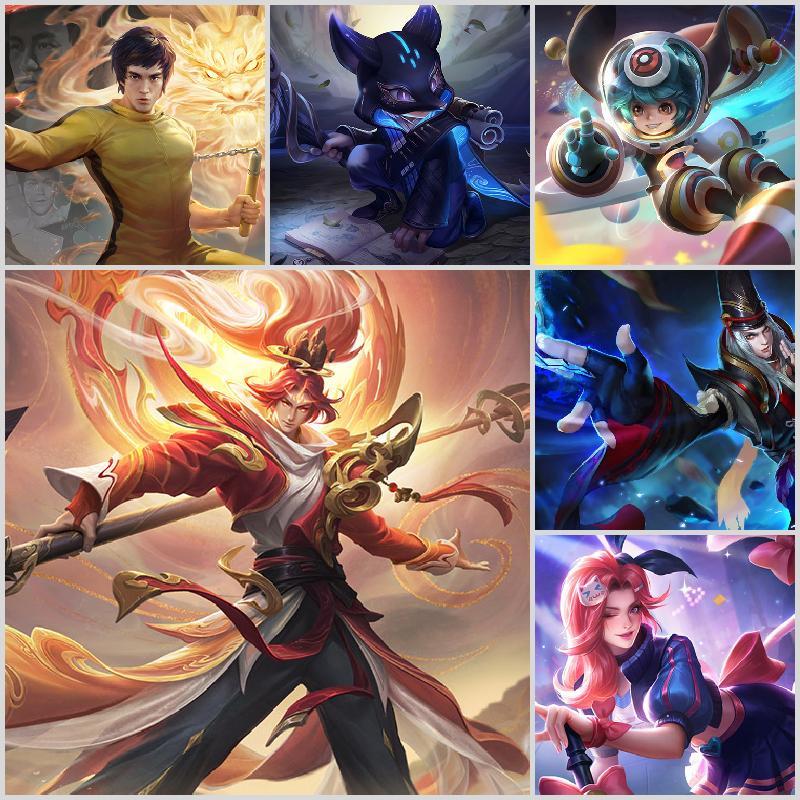 90p凤求凰,飞衡,瑞麟志,龙骑士,节奏热浪,黄金分割率此王者荣耀账号已