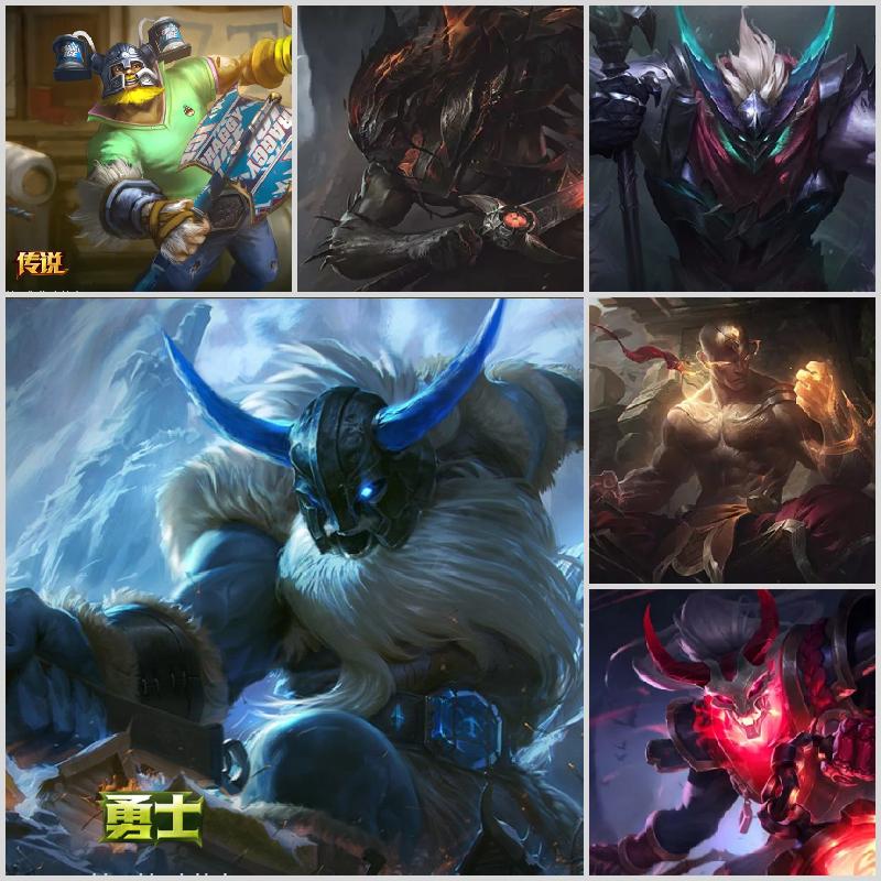 寒冰御星魔,卡特万圣节,狗头猴年,大树万圣节,黄鸡鸡年,盖伦此英雄