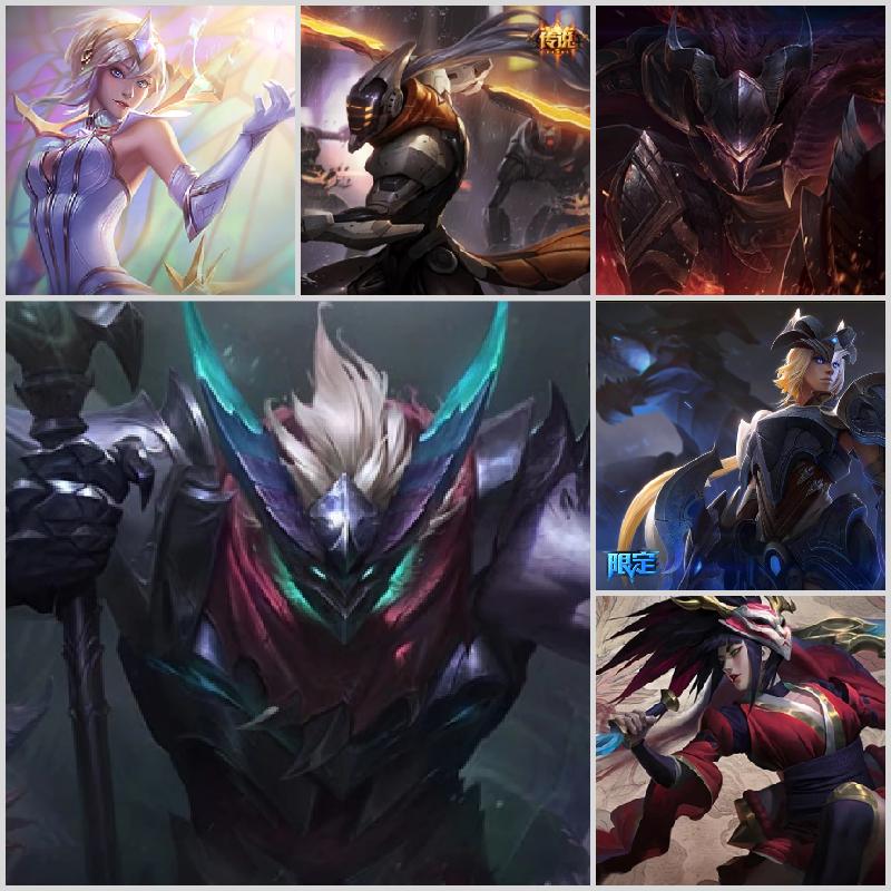 500p〓至臻女警舞剑仙〓泳池男枪定海神针〓神拳〓ig签名套此英雄联盟