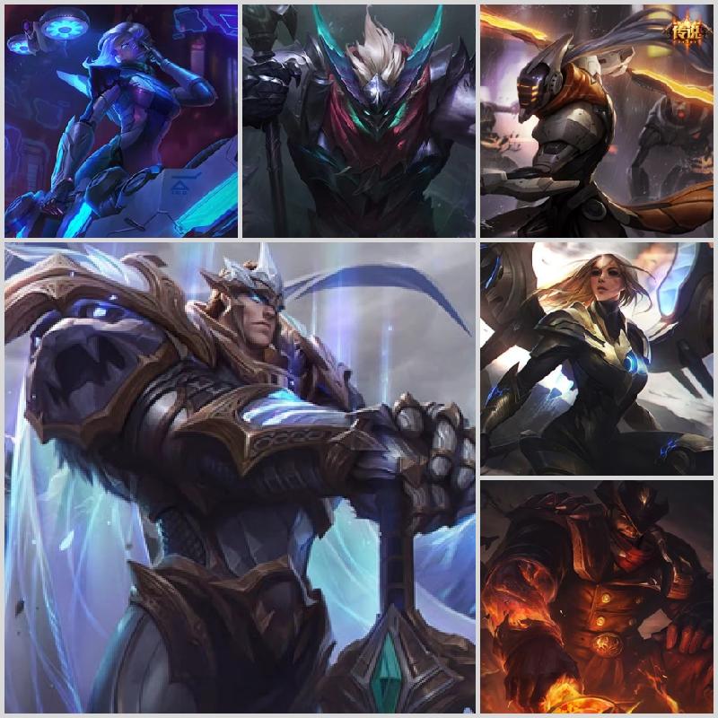 82全英雄 可排位82至臻腕豪 龙刀 神王 151炫彩此英雄联盟账号已