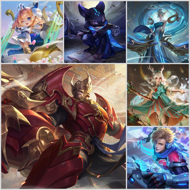 【v7 217皮】【49】全息幻海之心15云鹰飞将15此王者荣耀账号已