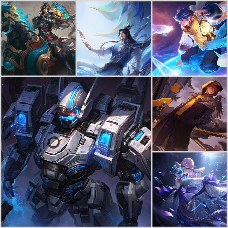 【v10 370皮】6典藏银白咏叹调天鹅之梦活力突击星空梦想山海炽霜斩